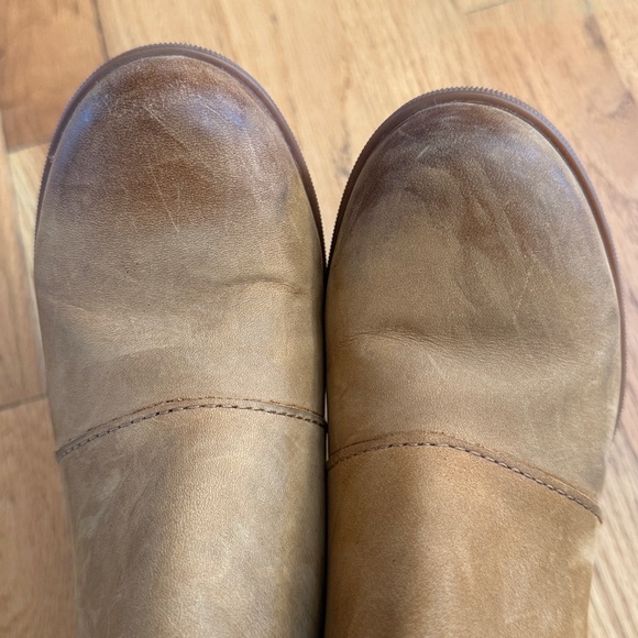 SOREL Joan Rhapsody Chelsea Wedge Boot, Tan, Size 6 - Picture 3 of 6